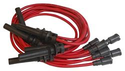 MSD Red 8.5mm Super Conductor Spark Plug Wires 03-05 Hemi 5.7 - Click Image to Close